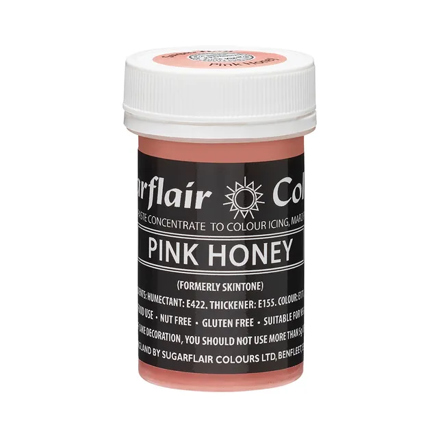 Χρώμα πάστα δέρματος pink honey 25gr Sugarflair