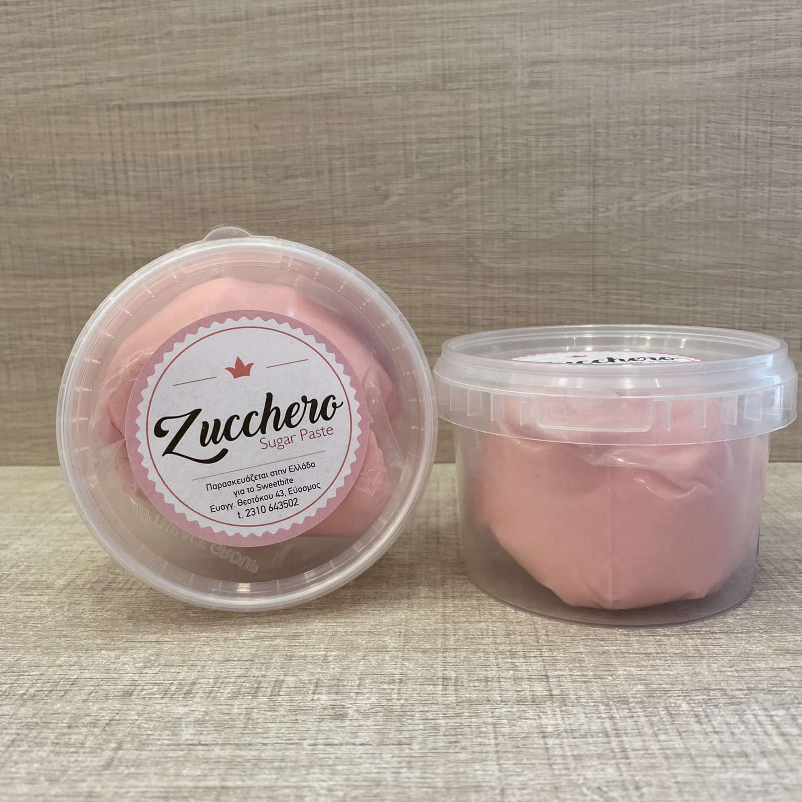 Ζαχαρόπαστα ροζ 250γρ Zucchero