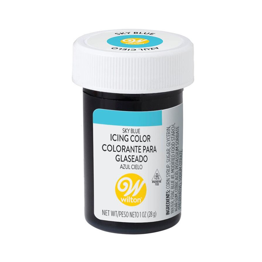 Χρώμα πάστα γαλάζιο sky blue 28gr Wilton