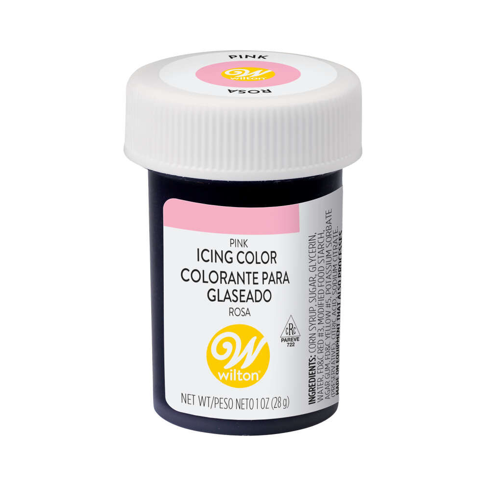 Χρώμα πάστα ροζ pink 28gr Wilton