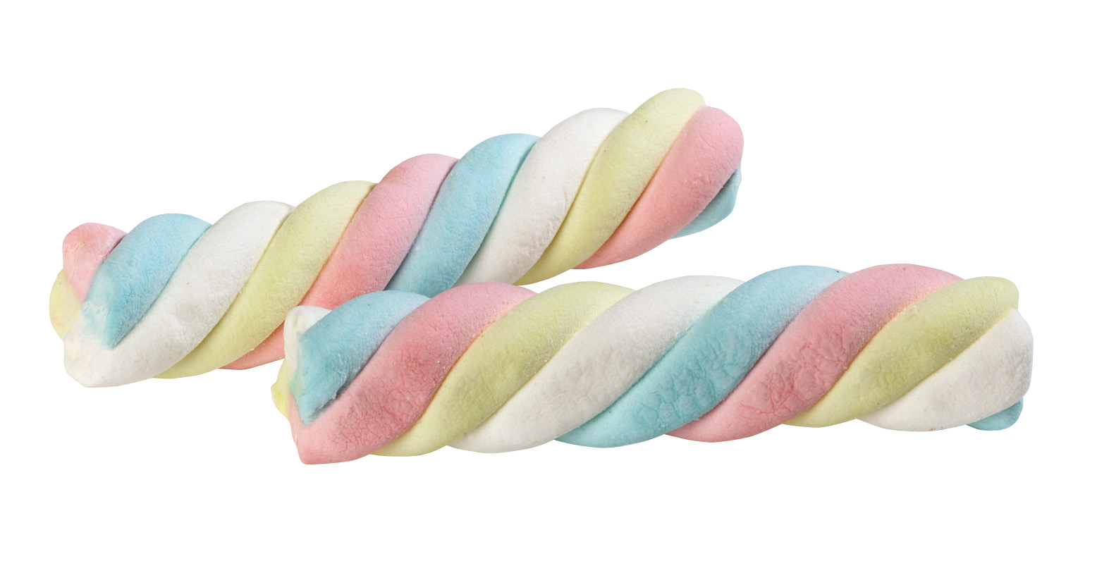 Marshmallows πλεξούδα πολύχρωμη κιλό