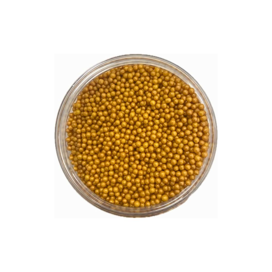 Πέρλες χρυσό ανοικτό 4mm 220γρ Sweetbite