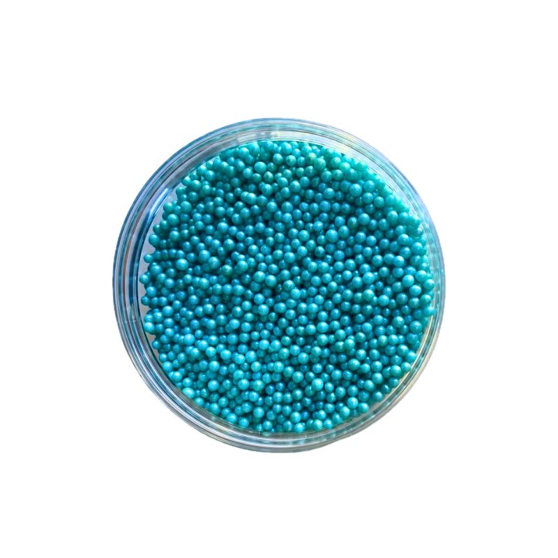 Πέρλες γαλάζιες περλέ βρώσιμες 4mm 220γρ Sweetbite