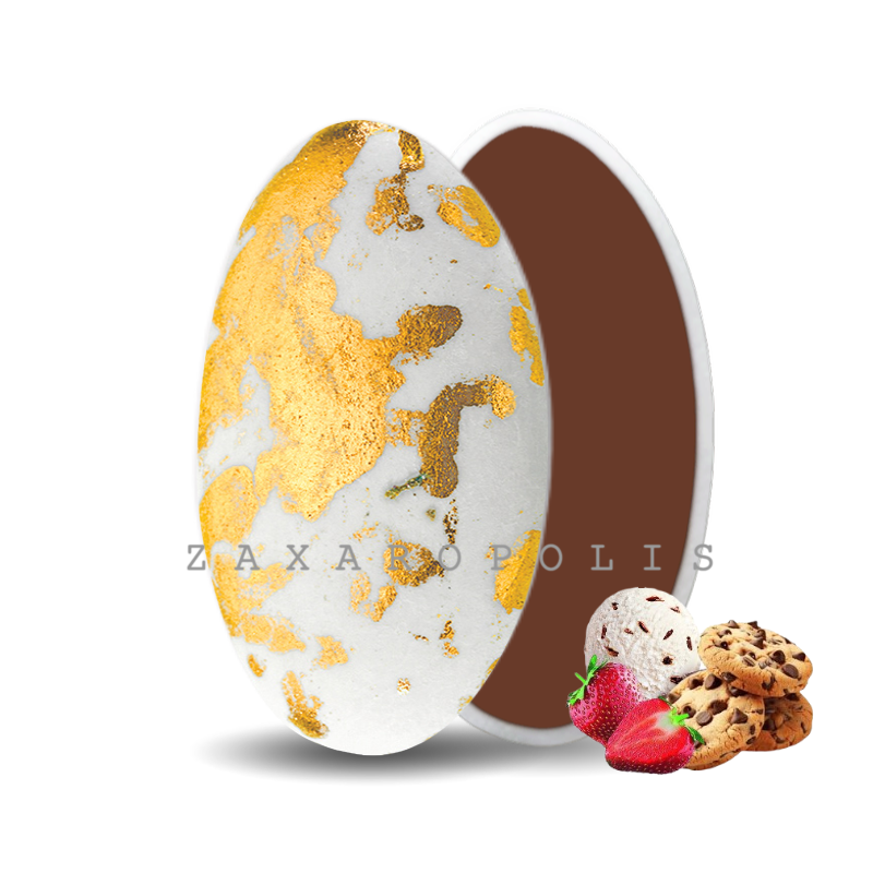 Κουφέτα Choco splash χρυσό mix γεύσεων κιλό Zaxaropolis