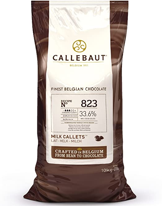 Κουβερτούρα σταγόνες γάλακτος Callebaut 10kg (τιμή κιλού)