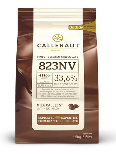 Κουβερτούρα σταγόνες γάλακτος Callebaut 250γρ