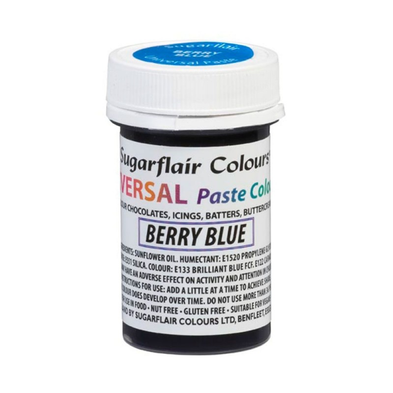 Χρώμα universal μπλε berry blue 22gr Sugarflair