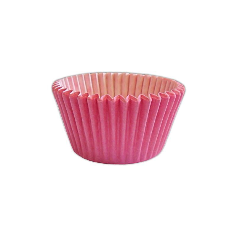 Θήκες cupcake ροζ 50mm 12τεμ Sweetbite