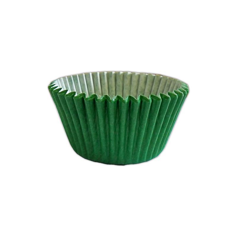 Θήκες cupcake πράσινα 50mm 12τεμ Sweetbite