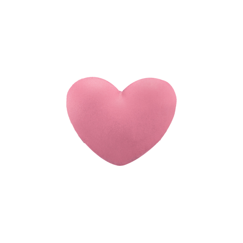 Καρδιά ροζ πομπέ βρώσιμη 30mm 30τεμ
