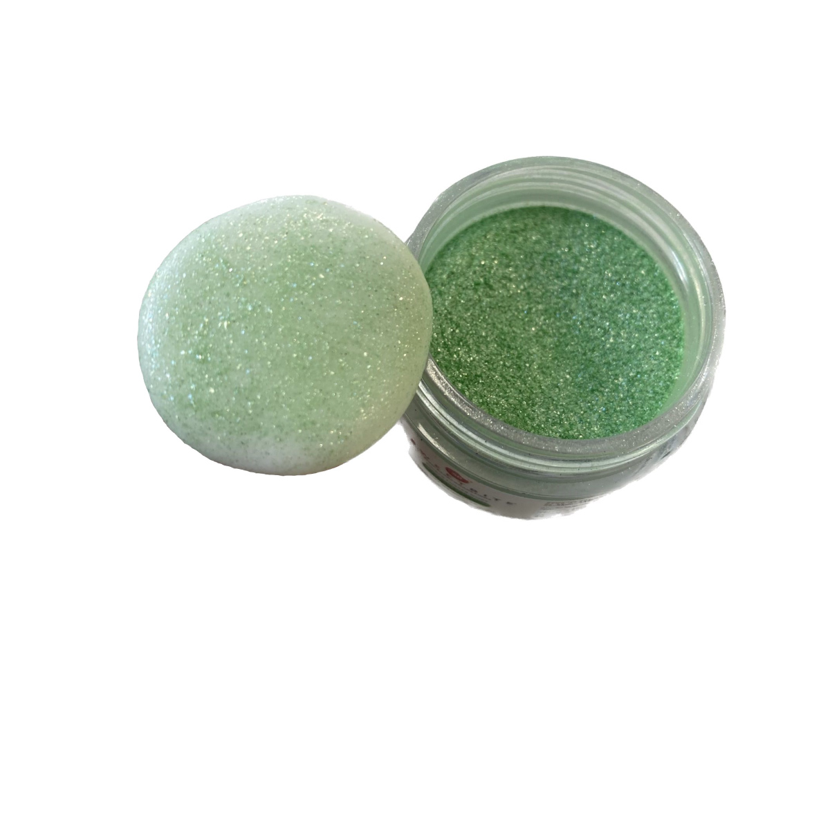 Χρώμα glitter πράσινο sparkle green 5gr Sweetbite
