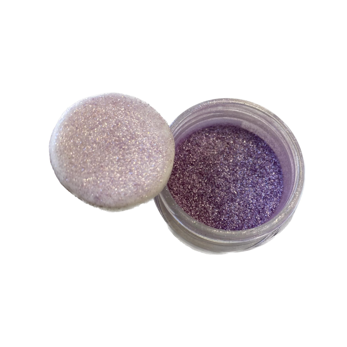 Χρώμα glitter μωβ shimmer lavender 5gr Sweetbite