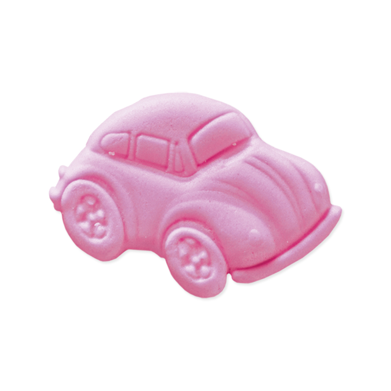 Αυτοκινητάκια ροζ βρώσιμα 30mm 15τεμ