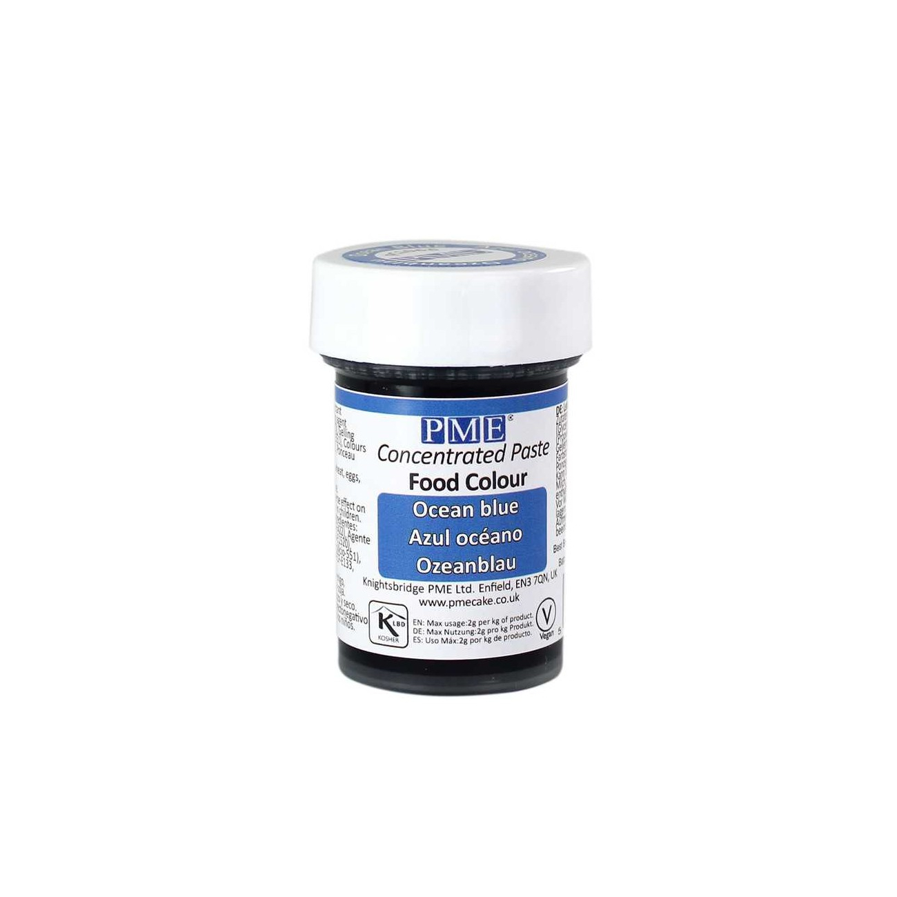 Χρώμα πάστα μπλε ocean blue 25γρ PME