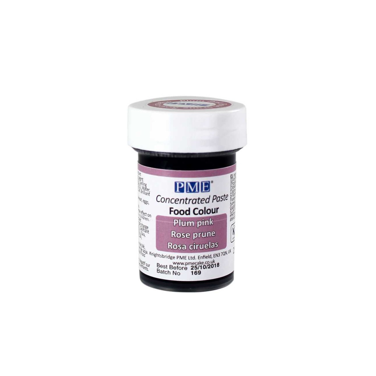 Χρώμα πάστα ροζ plum pink 25γρ PME