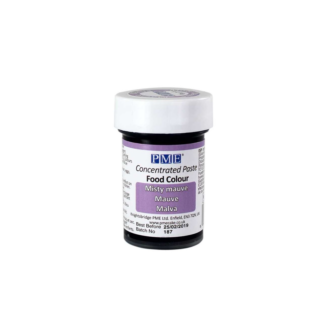 Χρώμα πάστα λιλά misty mauve 25γρ PME