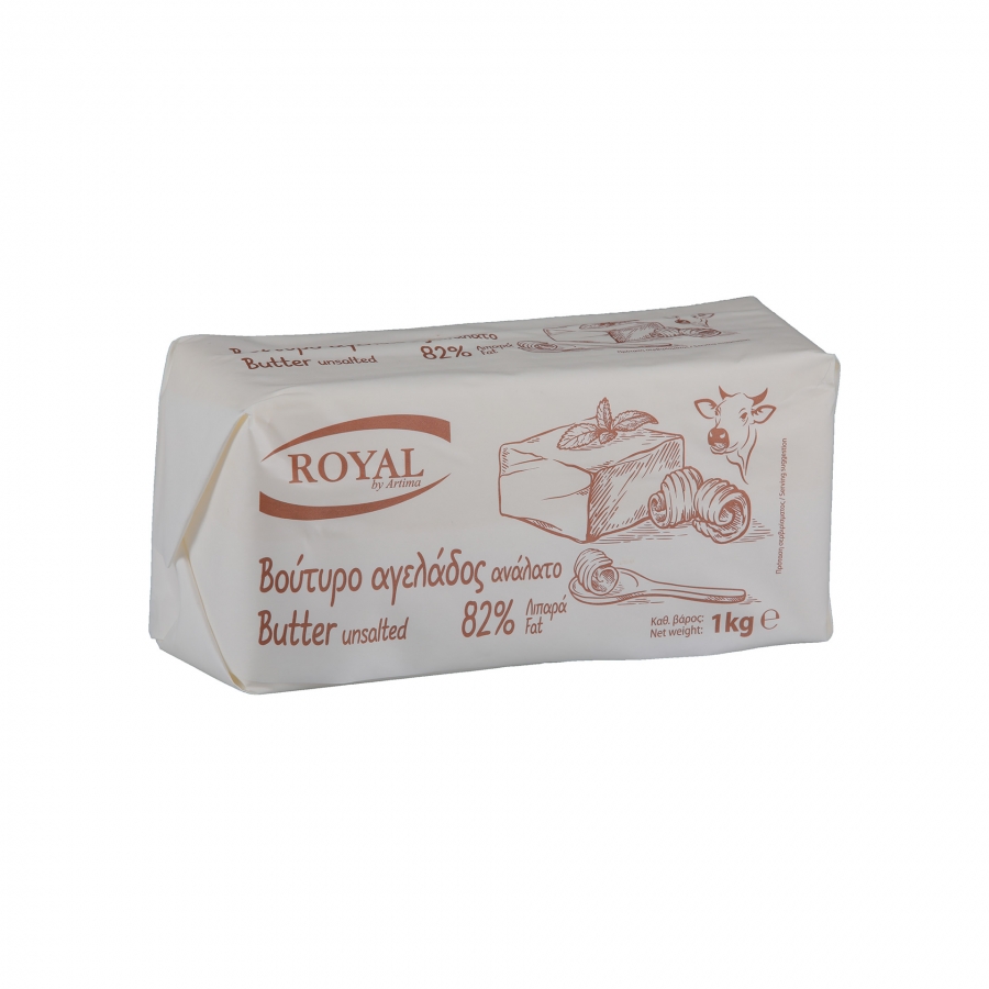 Βούτυρο αγελαδινό 82% Royal 1 κιλό