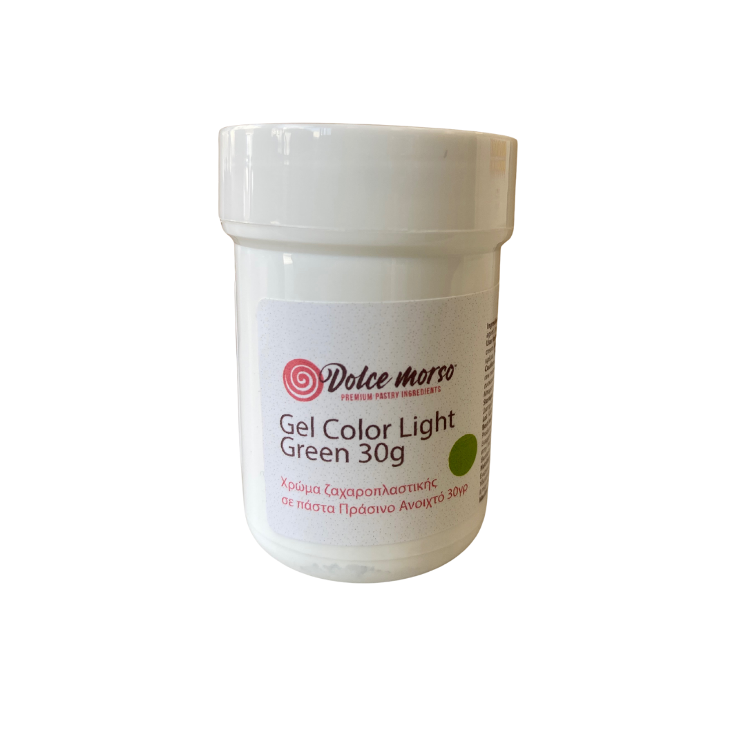 Χρώμα σε πάστα πράσινο light 30γρ Dolce Morso