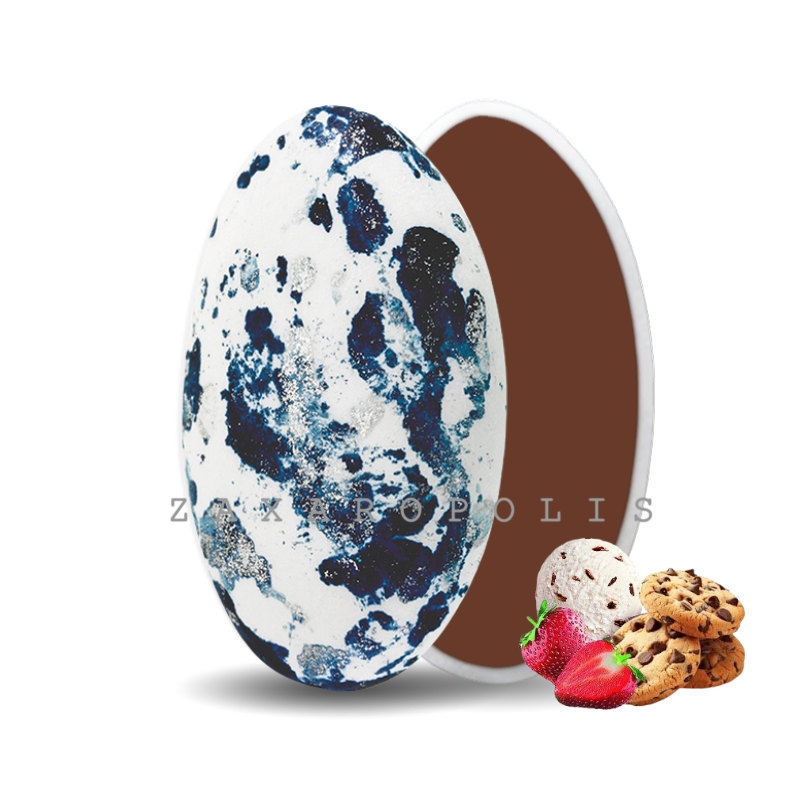 Κουφέτα Choco splash μπλε navy mix γεύσεων κιλό Zaxaropolis