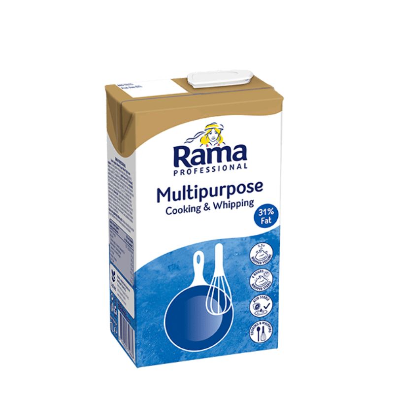 Ζωική και φυτική κρέμα Rama 31% 1lt