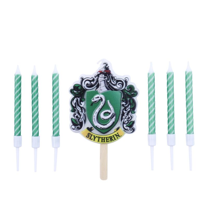 Κεριά Slytherin Harry Potter 7τεμ PME
