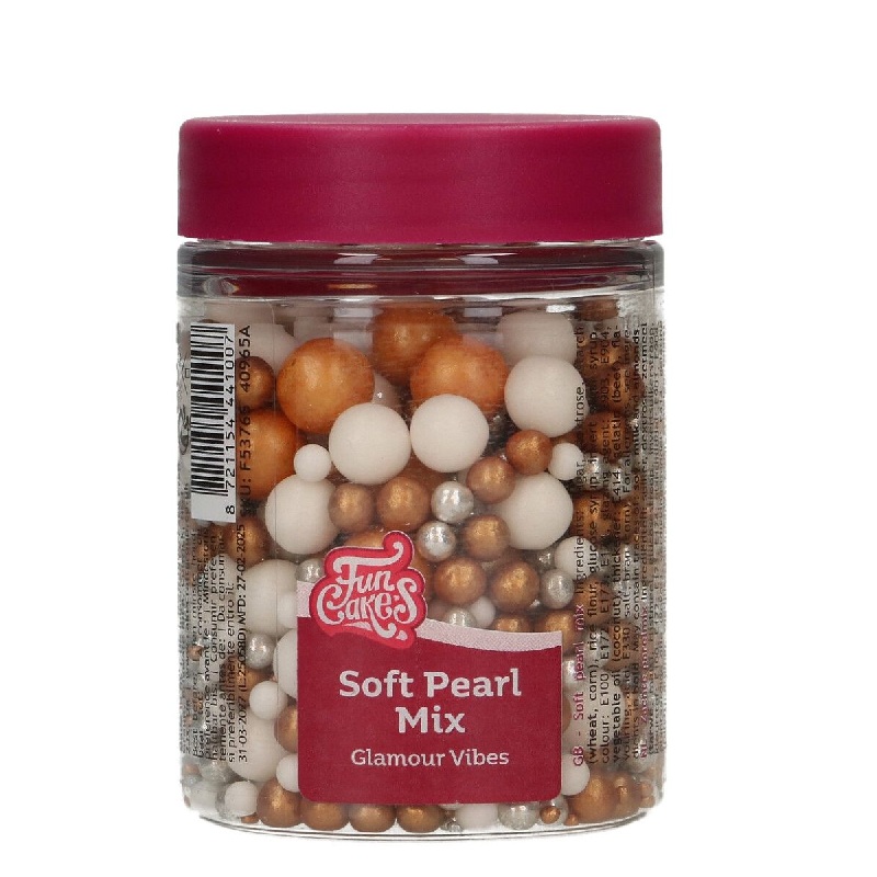 Sprinkles πέρλες glamour vibes soft 80γρ Funcakes