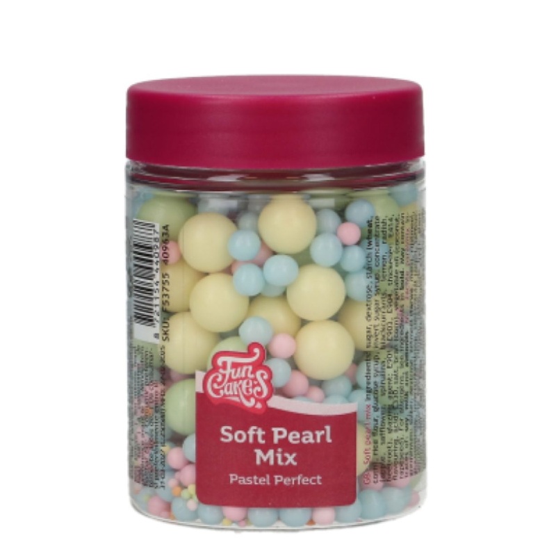 Sprinkles πέρλες pastel perfect soft 80γρ Funcakes