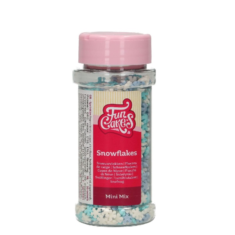 Sprinkles χιονονιφάδες μίνι 50γρ Funcakes