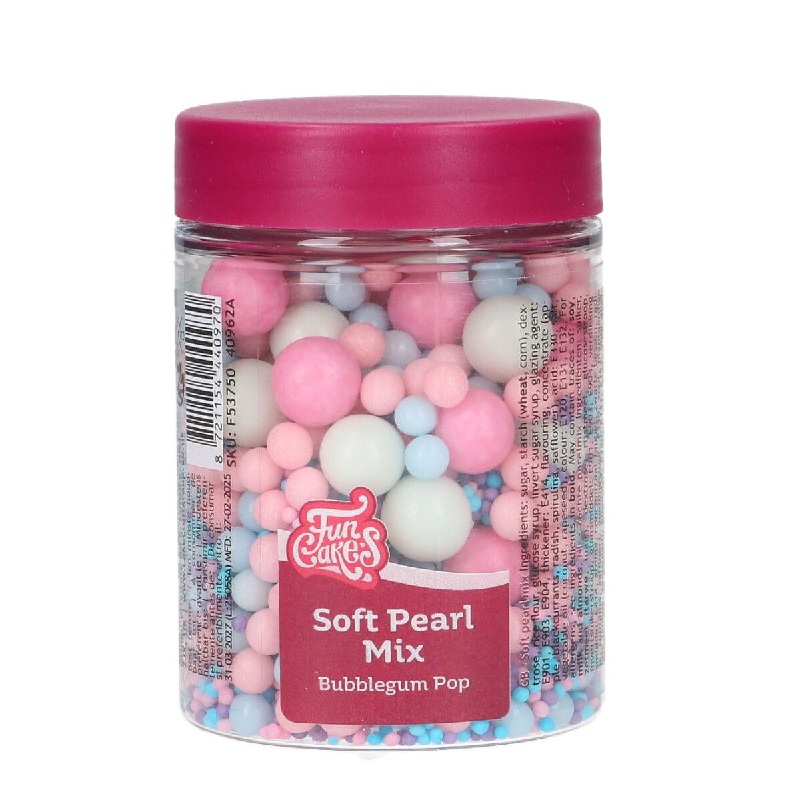 Sprinkles πέρλες mix bubblegum soft 80γρ Funcakes
