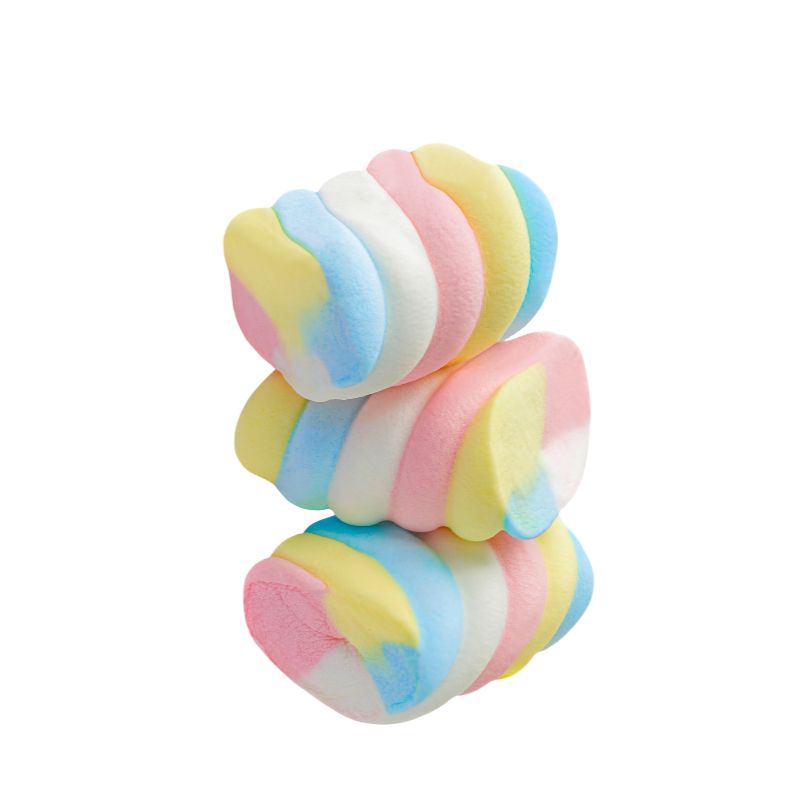Marshmallows twisty mellows 80 gr