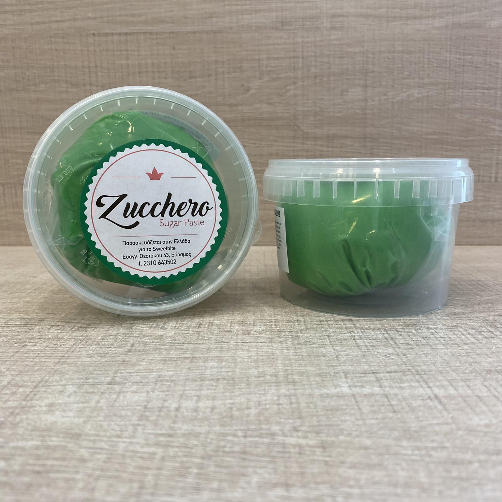 Ζαχαρόπαστα πράσινο 250γρ Zucchero