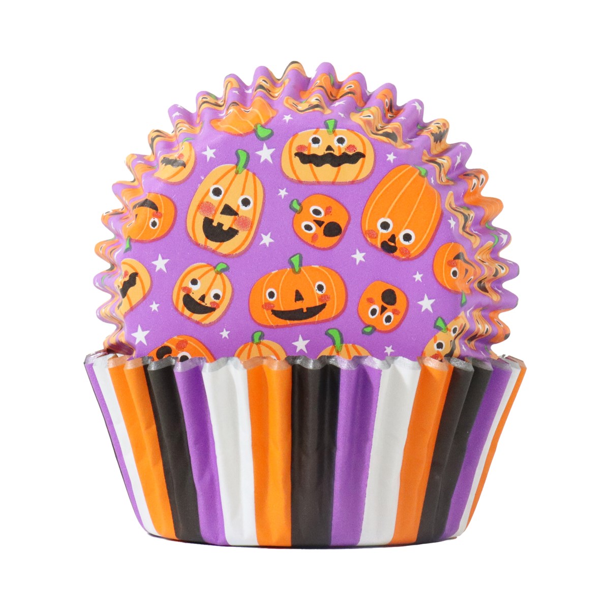 Θήκες cupcake Pumpkin Party Halloween 5cm 60τεμ PME