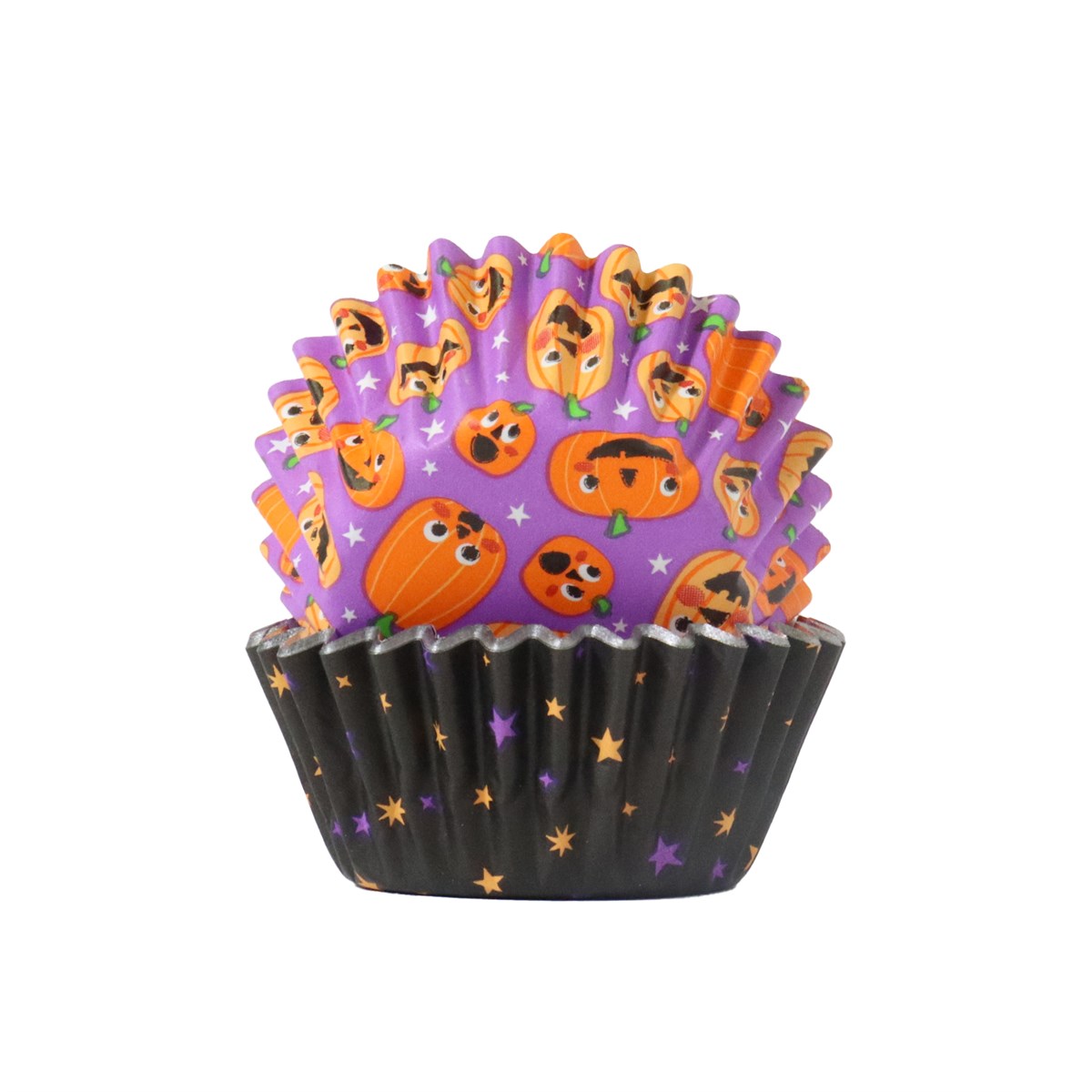 Θήκες cupcake mini Pumkin Party 60τεμ PME