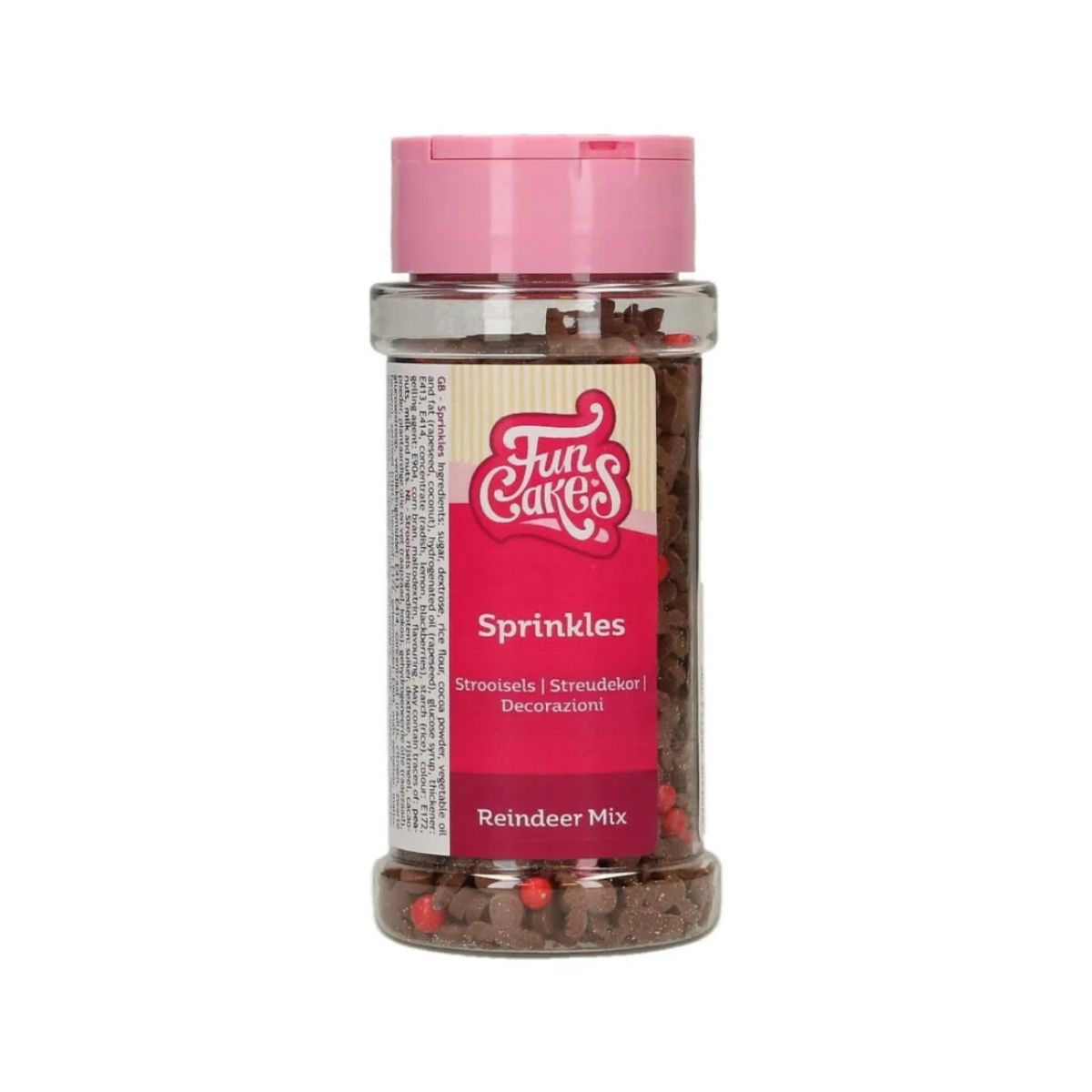 Sprinkles τάρανδοι με πέρλες 55γρ Funcakes