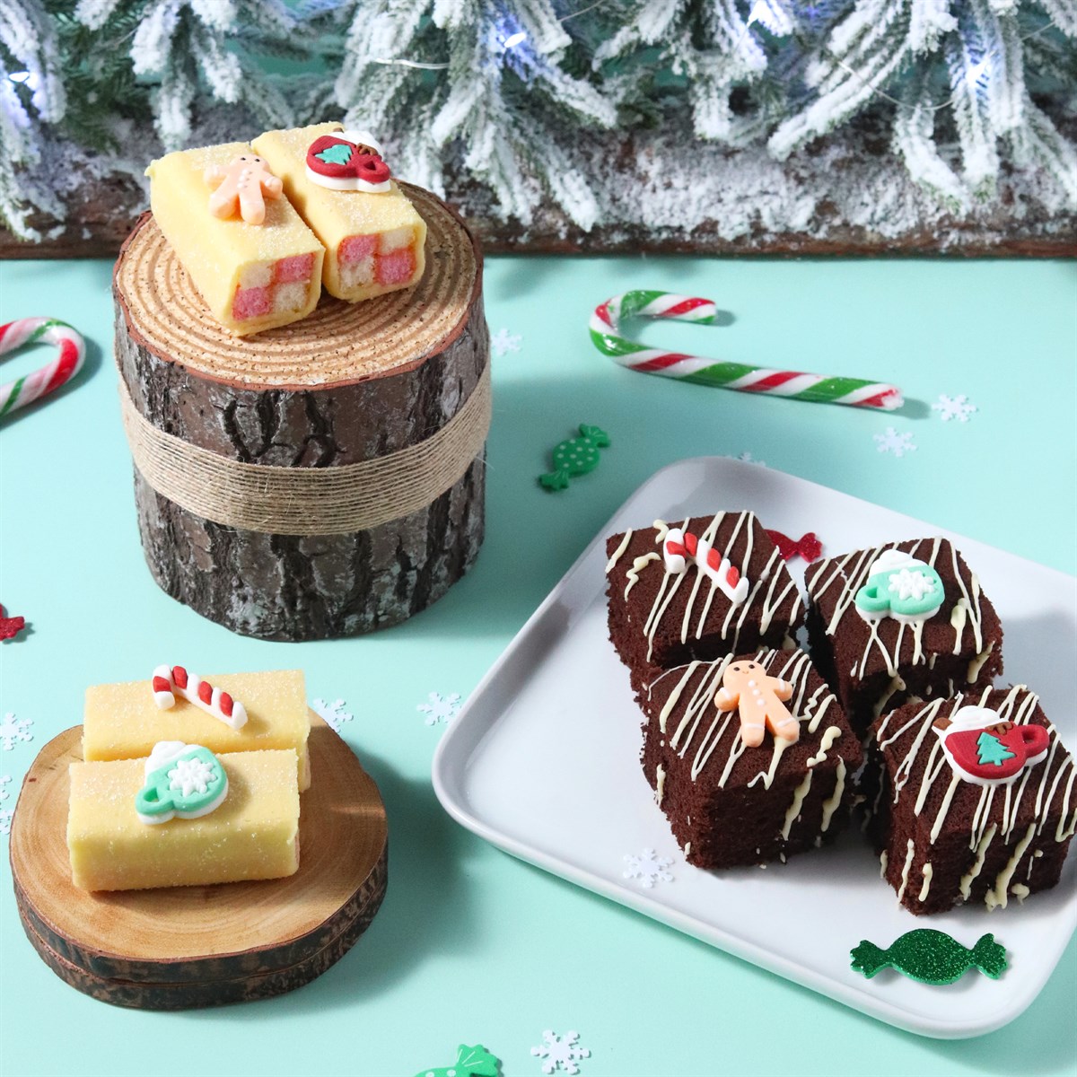 Βρώσιμα διακοσμητικά christmas cheers 12τεμ PME - Image 3