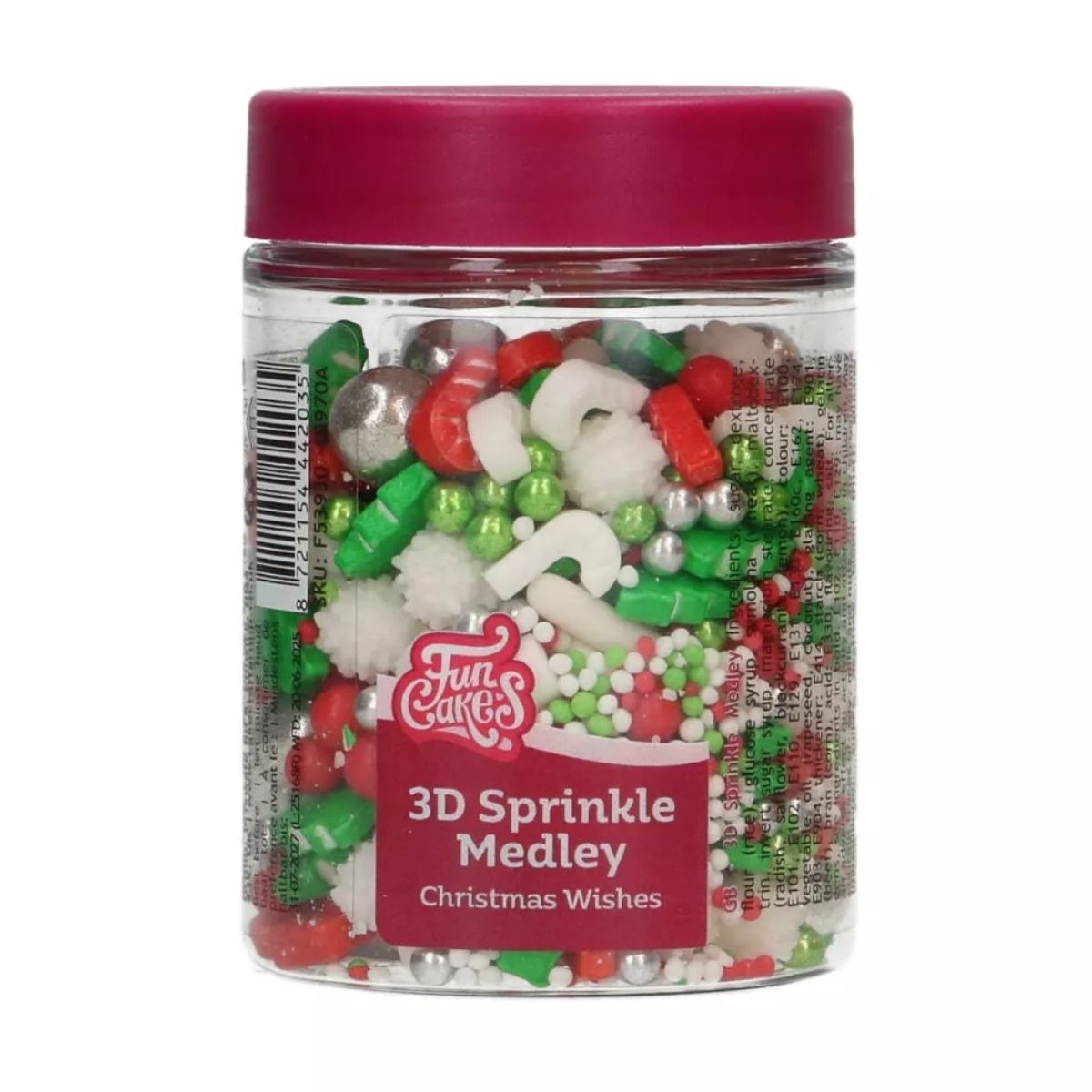 Sprinkles Christmas Wishes medley 70γρ Funcakes