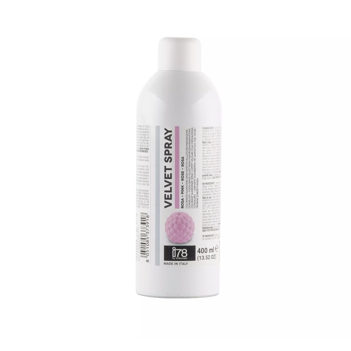 Σπρέυ βελουτέ ροζ 400ml Silikomart