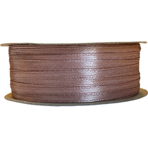 Κορδέλα σατέν antique mauve 3mm 100m διπλής όψης