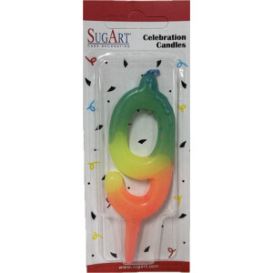 Κερί 9 τρίχρωμο Sugart