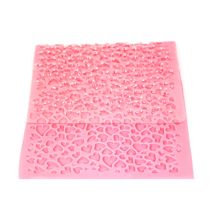 Ανάγλυφο φύλλο καρδιές PME - Image 2