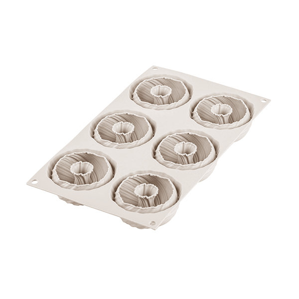 Φόρμα σιλικόνης κουβάρι Ν6 6x105ml Silikomart - Image 3