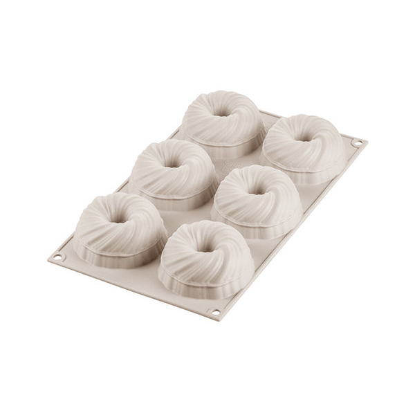 Φόρμα σιλικόνης κουβάρι Ν6 6x105ml Silikomart