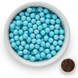 Choco balls λαμπερό γαλάζιο 1 κιλό Χατζηγιαννάκη