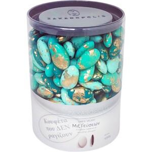 Alternative view of Κουφέτα Choco Splash πλακέ αποχρώσεις μέντα μπρονζέ mix κιλό Zaxaropolis