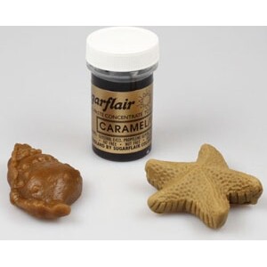Χρώμα ζαχαροπλαστικής πάστα ιβουάρ caramel 25γρ Sugarflair