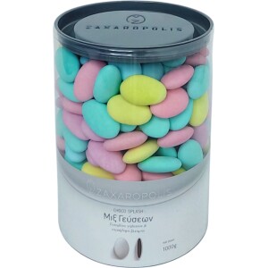 Alternative view of Κουφέτα Choco Splash πλακέ αποχρώσεις mermaid mix κιλό Zaxaropolis