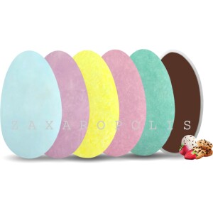 Κουφέτα Choco Splash πλακέ αποχρώσεις mermaid mix κιλό Zaxaropolis