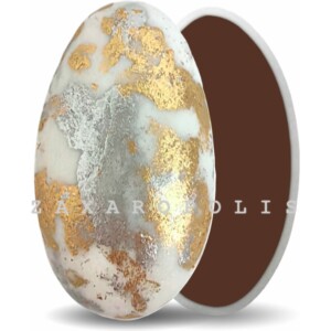 Κουφέτα Choco Splash πλακέ αποχρώσεις ασημί μπρονζέ mix κιλό Zaxaropolis