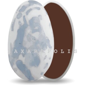 Κουφέτα Choco Splash πλακέ αποχρώσεις Dusty Blue mix κιλό Zaxaropolis