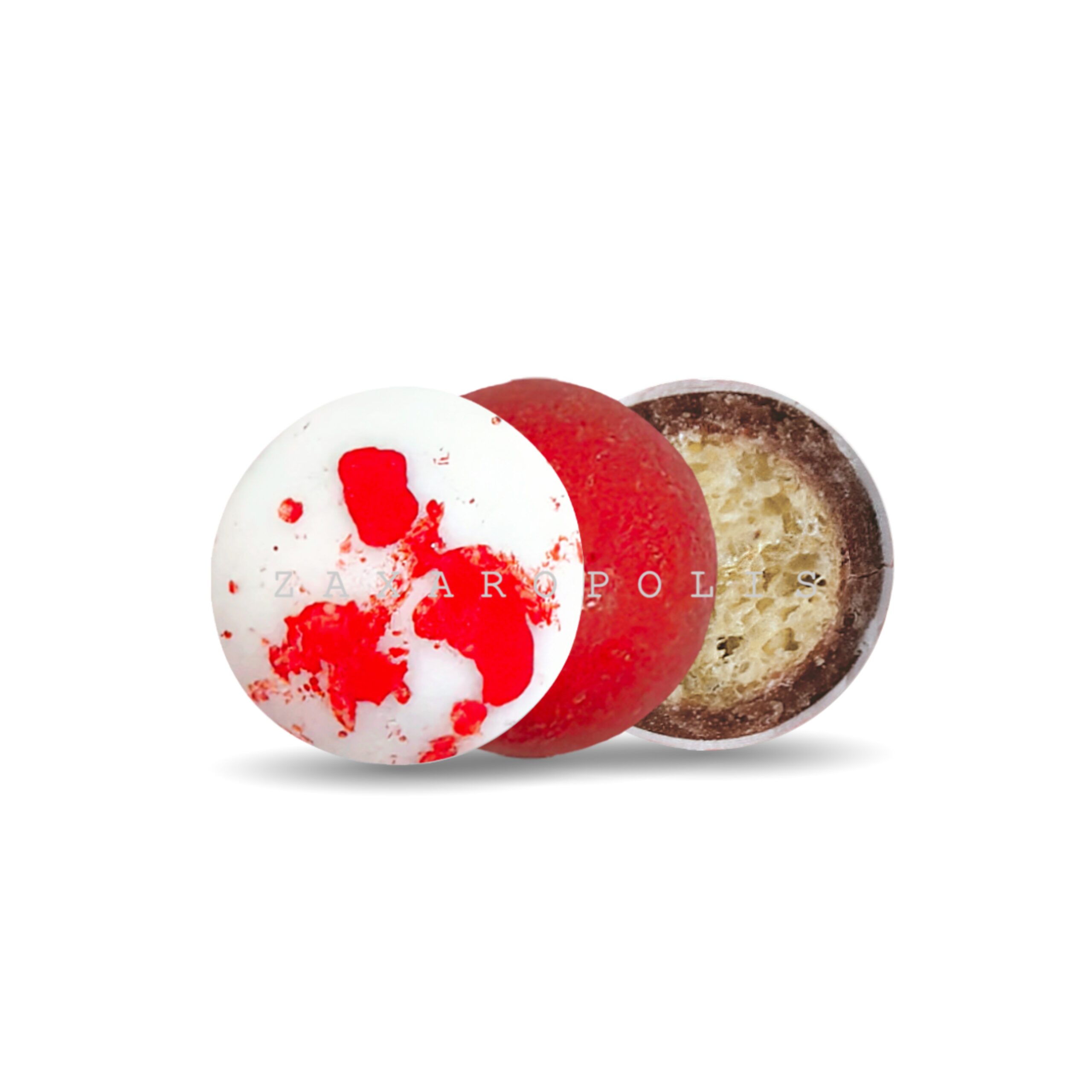 Κουφέτα Crispy κόκκινο ματ πιτσιλωτό ανάμεικτα 800γρ Zaxaropolis